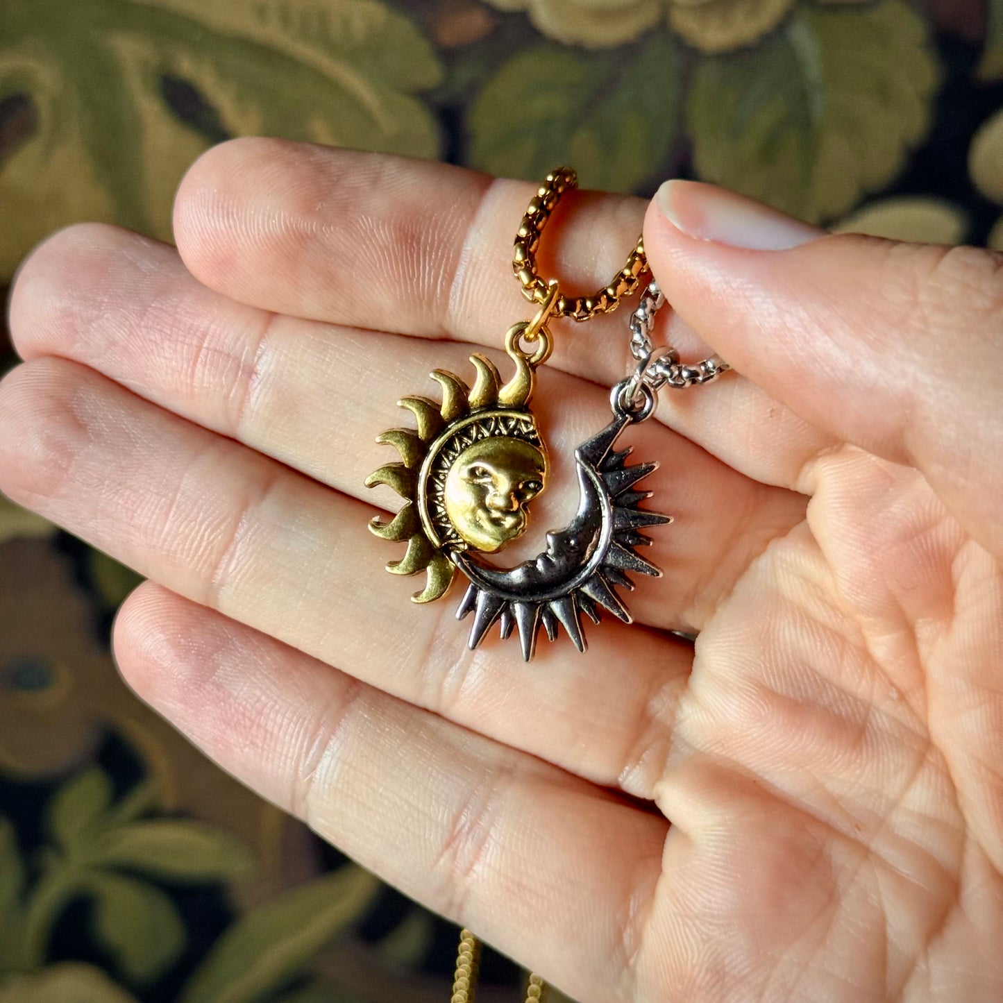 Celestial Bond Pendant Set