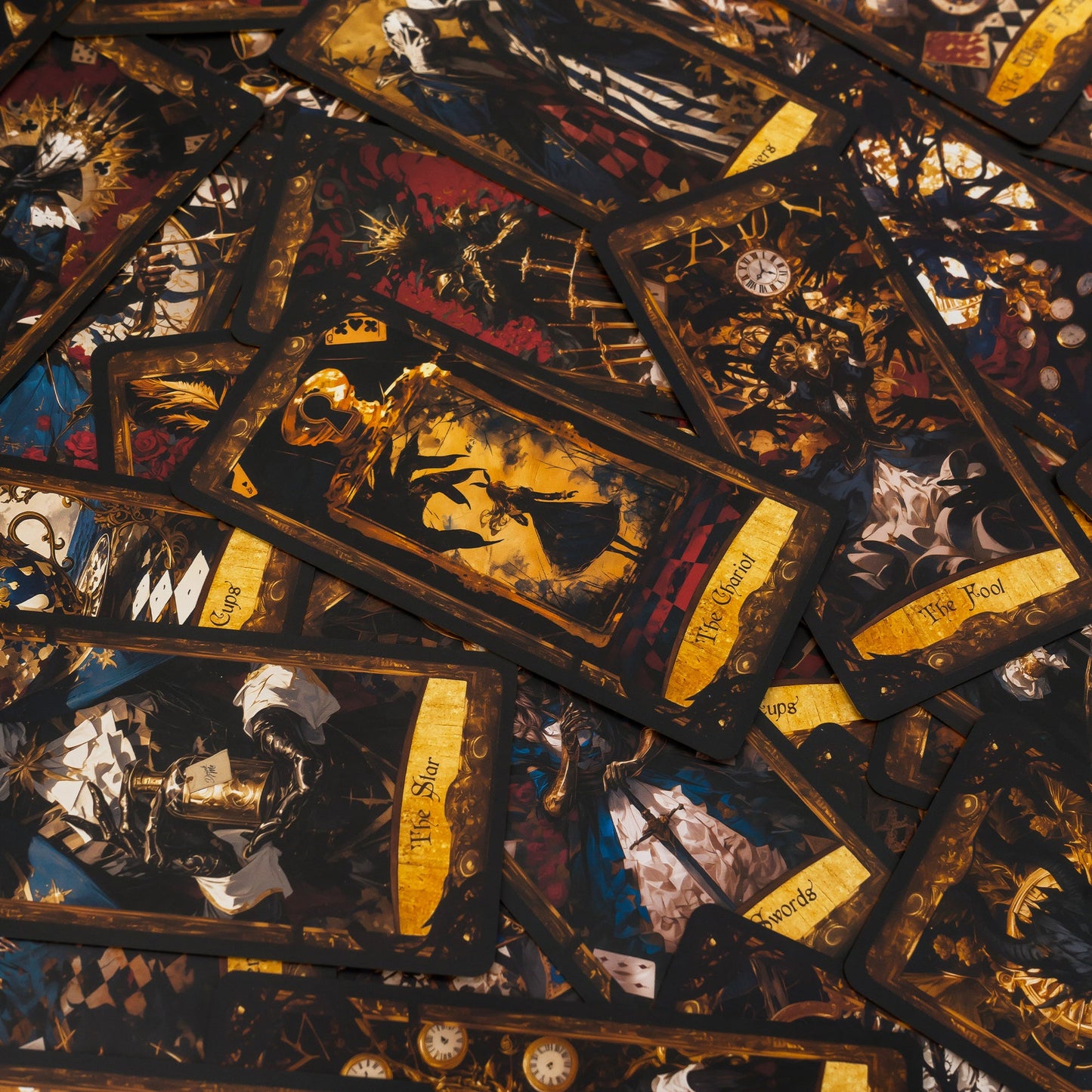 Wonderland Shadows Tarot Deck