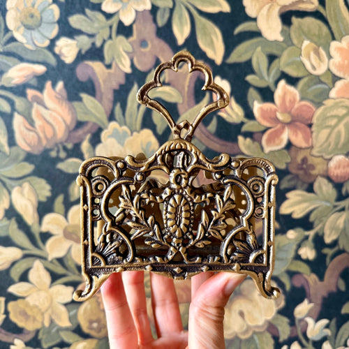 Brass Napkin & Letter Holder