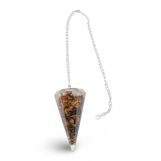 Pendulum - Orgonite - Tiger Eye