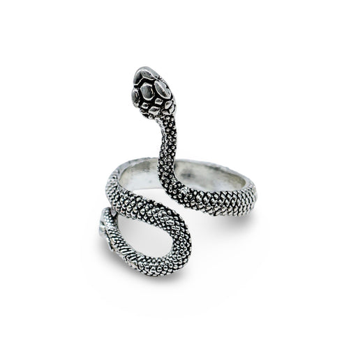 Ring - Silver Snake - Adjustable