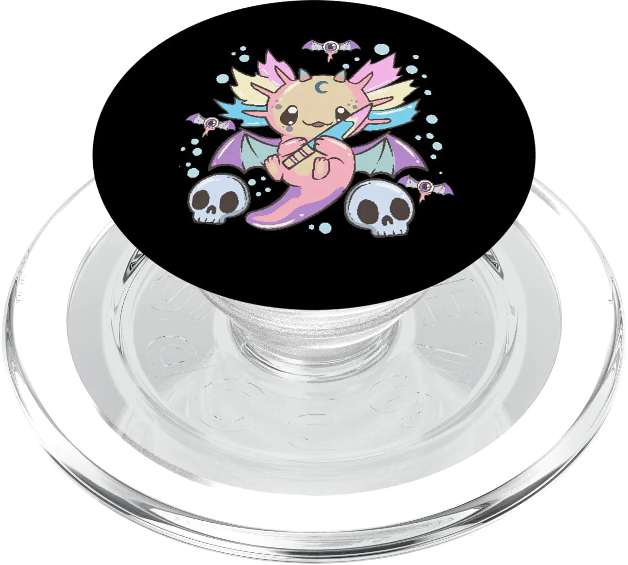 Cute Pastel Goth Kawaii Anime - Axolotl Axolotls - Japanese PopSockets PopGrip for MagSafe