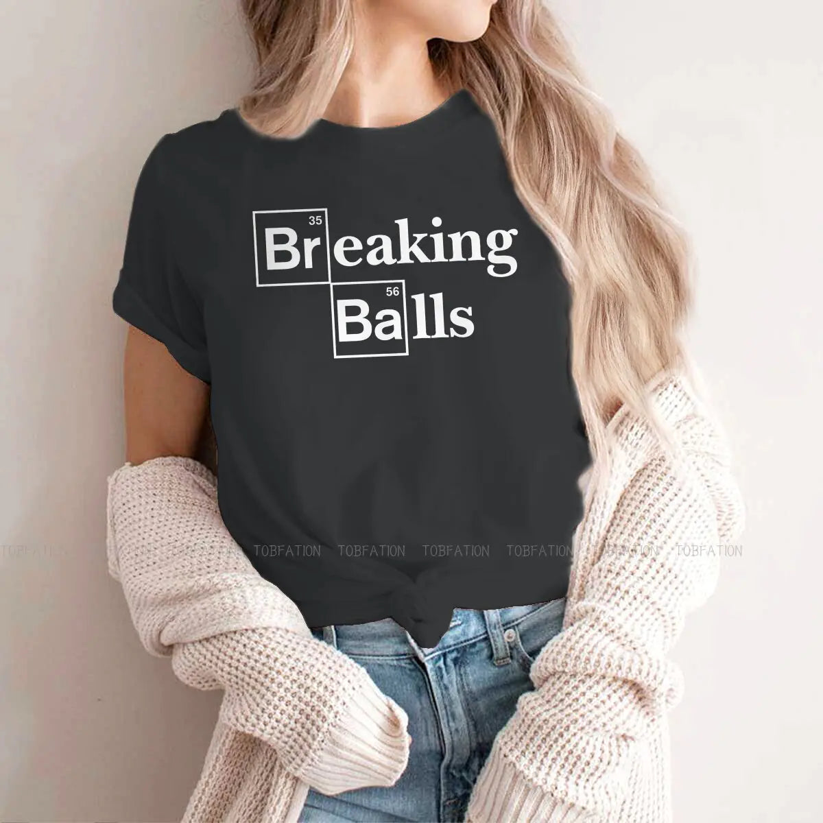 Breaking Bad Women's Goth Style Cotton T-shirt