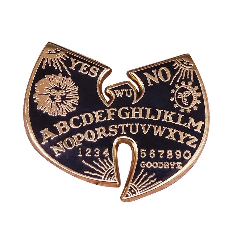 Ouija Board Enamel Pin Collection metal Brooch Occult Witch Pagan Badge