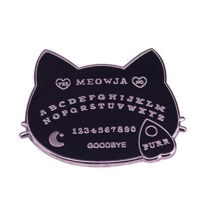 Ouija Board Enamel Pin Collection metal Brooch Occult Witch Pagan Badge