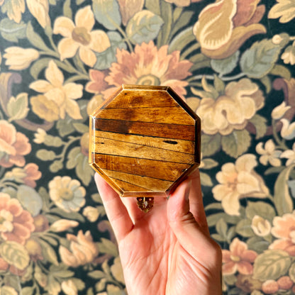 Bone & Velvet Jewelry Box