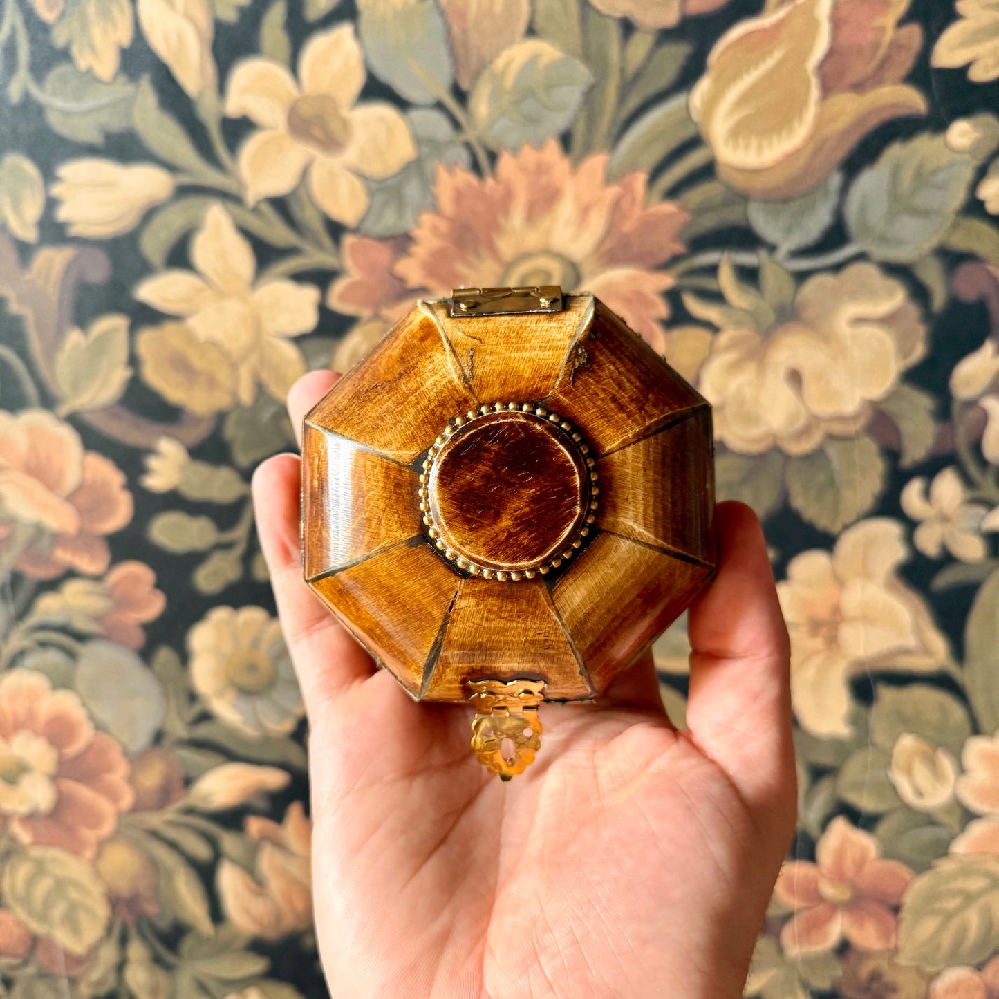 Bone & Velvet Jewelry Box