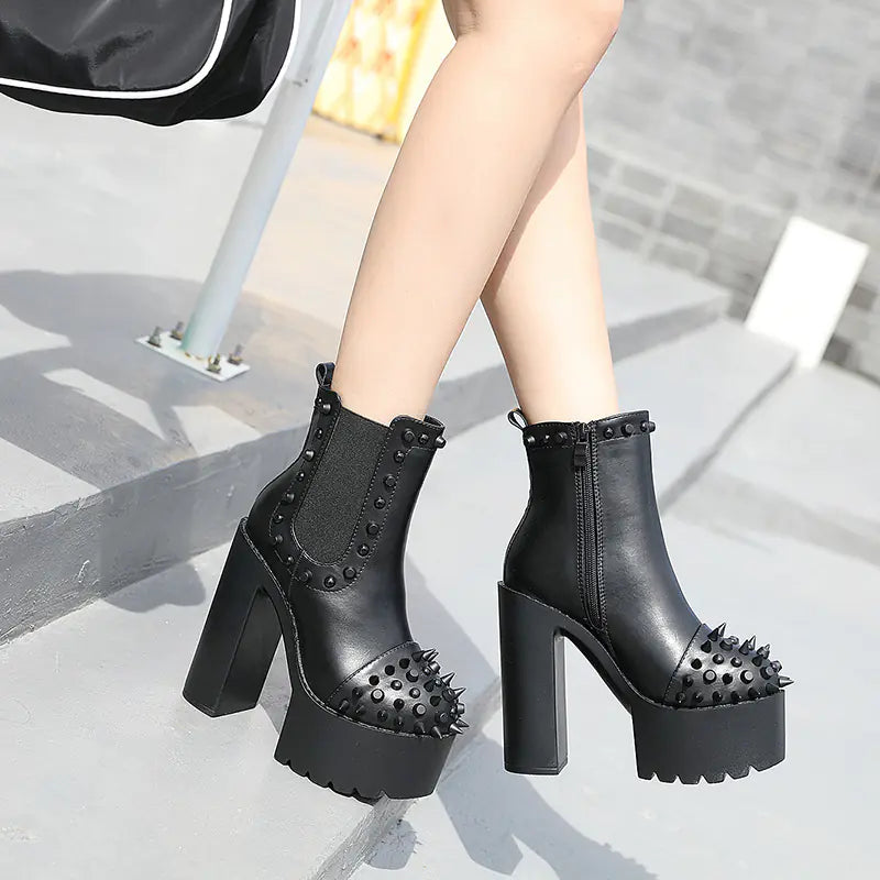 New High Heeled Ankle Boots for Fall/Winter Performances