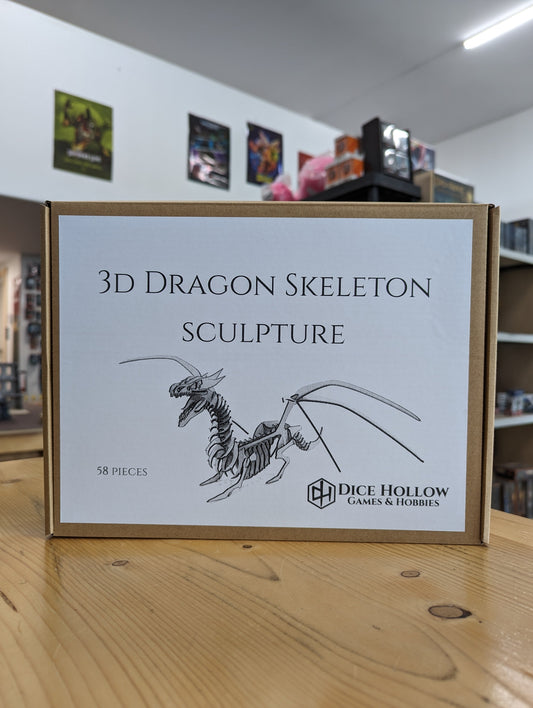 3D Dragon Sculpture- 58pc
