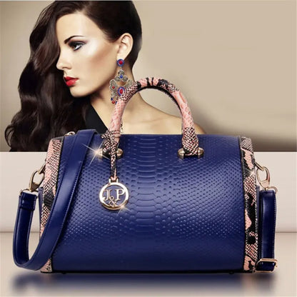 Luxury Leather Handbag for Women - Flap Clutch & Messenger