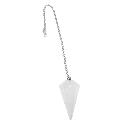 Pendulum - Cone - Crystal Quartz
