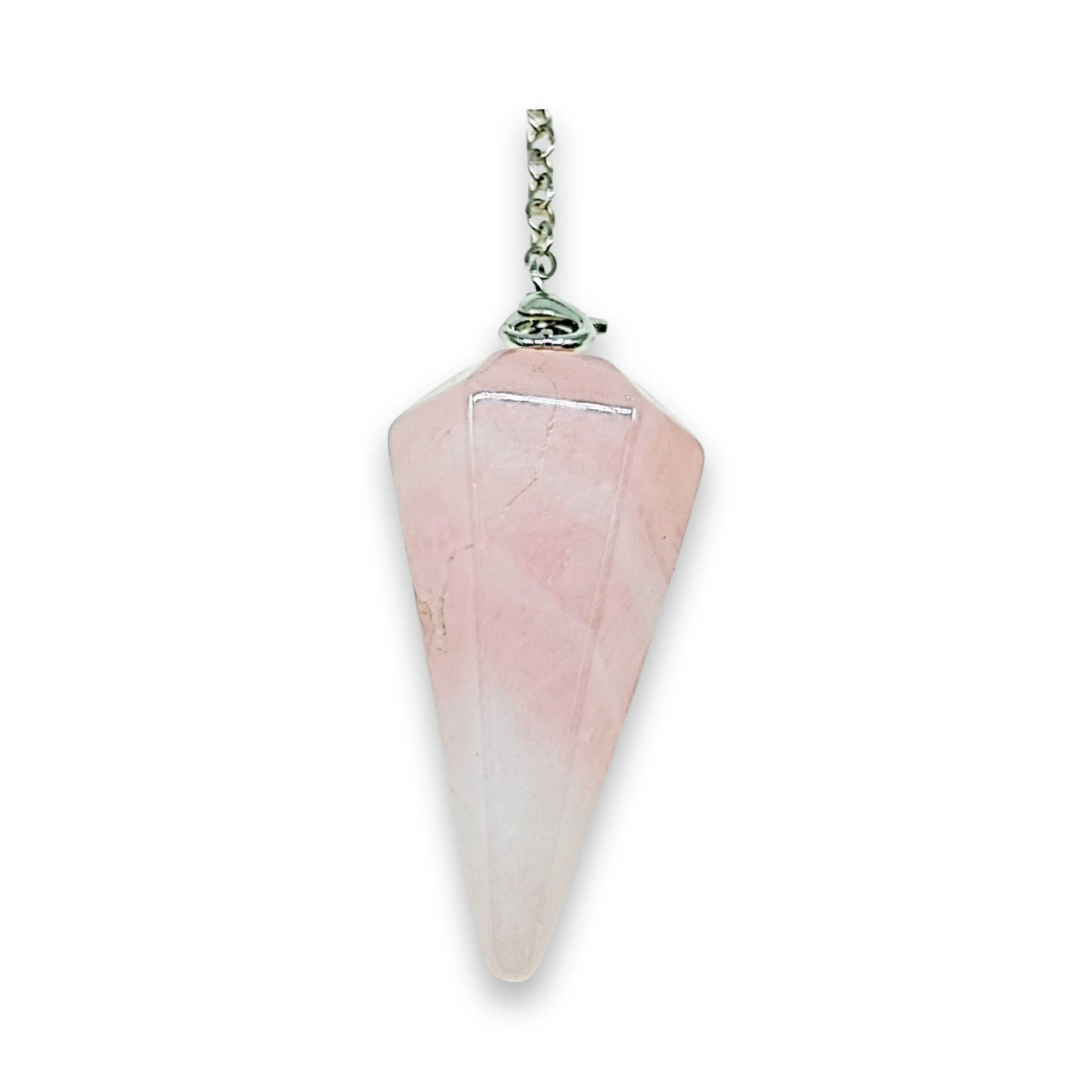 Pendulum - Cone - Rose Quartz - 7 Chakras