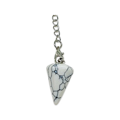 Pendulum - Mini Cone - Howlite