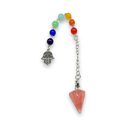 Pendulum - Mini Cone - Quartz Cherry