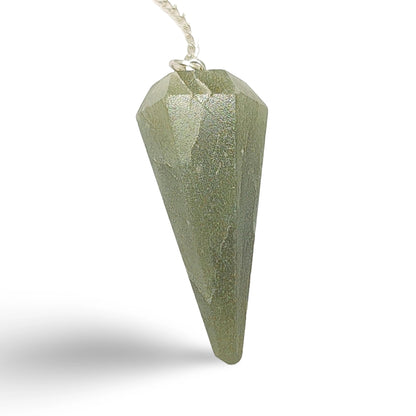 Pendulum Faceted -Green Aventurine