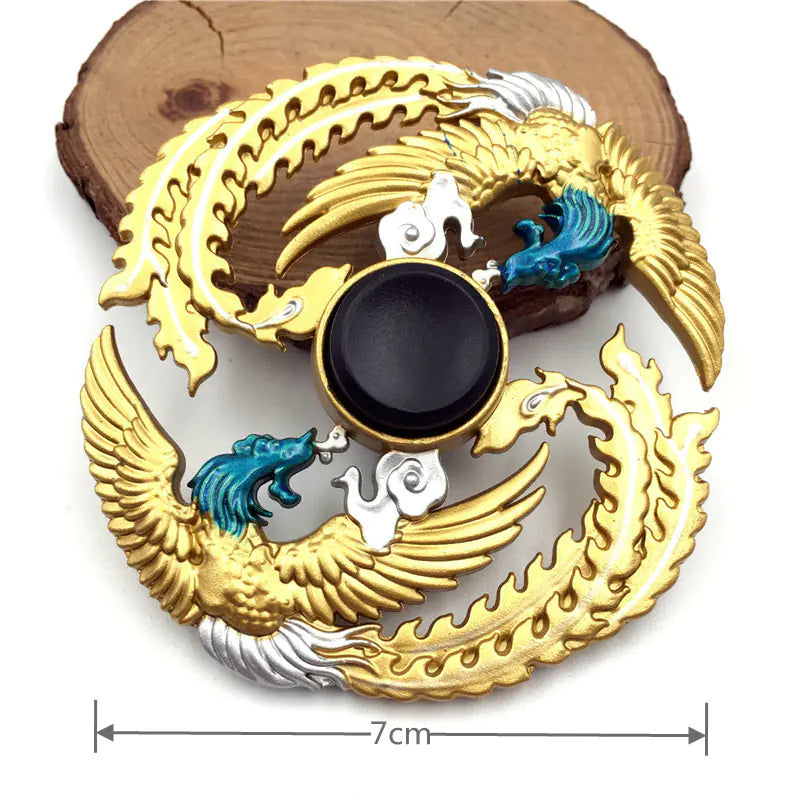 Kids Stress Relief Spinner Toy - Fidget and Educational