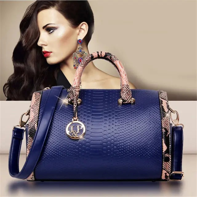 Luxury Leather Handbag for Women - Flap Clutch & Messenger