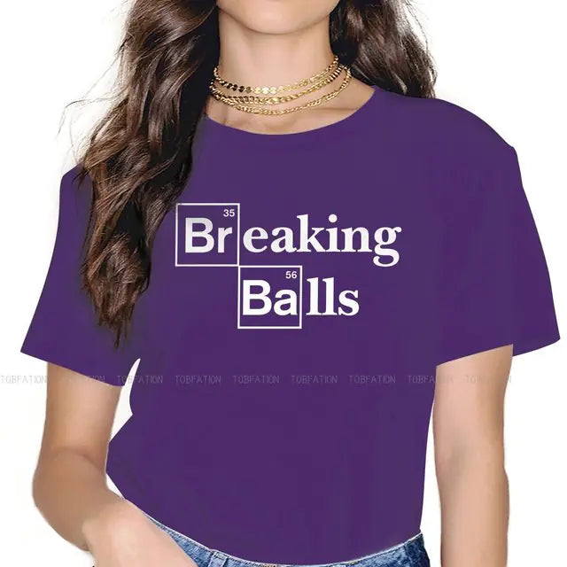 Breaking Bad Women's Goth Style Cotton T-shirt
