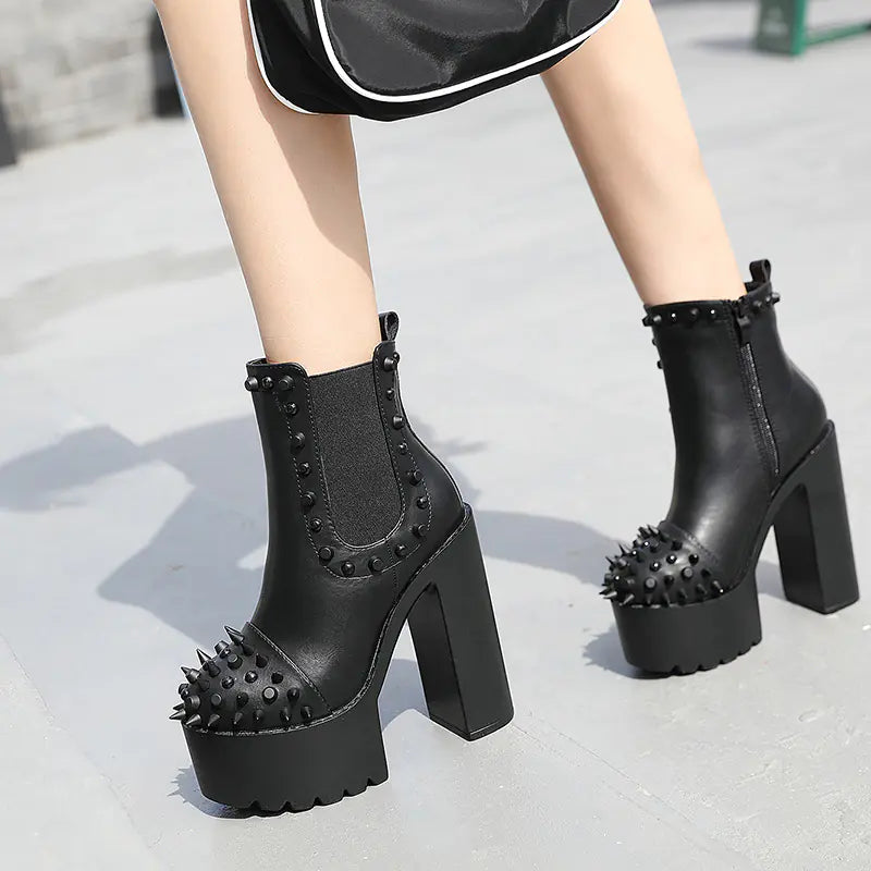 New High Heeled Ankle Boots for Fall/Winter Performances