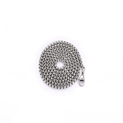 New Men's Punk Titanium Steel Skull Pendant Accessories