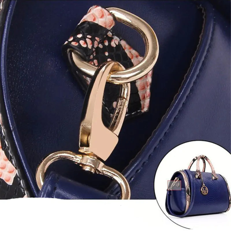 Luxury Leather Handbag for Women - Flap Clutch & Messenger