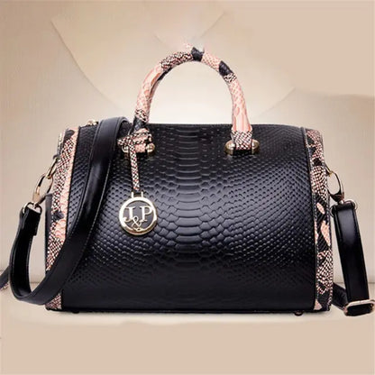 Luxury Leather Handbag for Women - Flap Clutch & Messenger