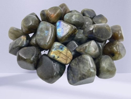 Labradorite Tumbled Stone (1 kg pack)-1