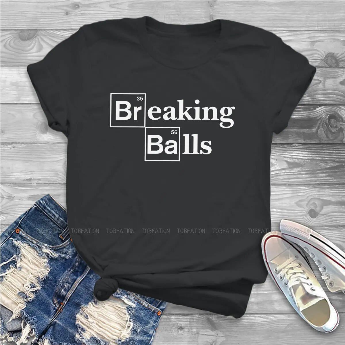 Breaking Bad Women's Goth Style Cotton T-shirt