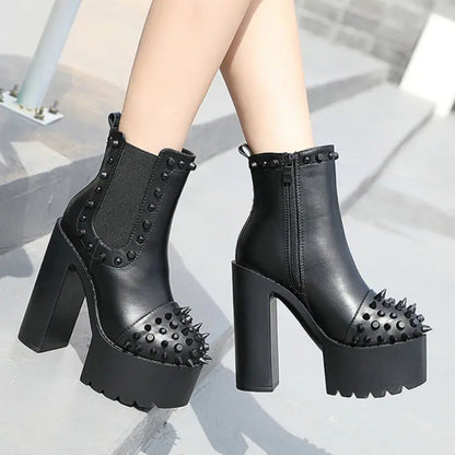 New High Heeled Ankle Boots for Fall/Winter Performances