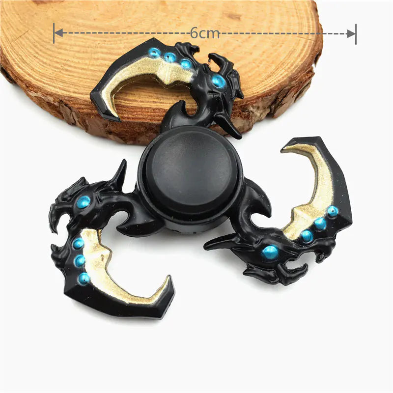 Kids Stress Relief Spinner Toy - Fidget and Educational