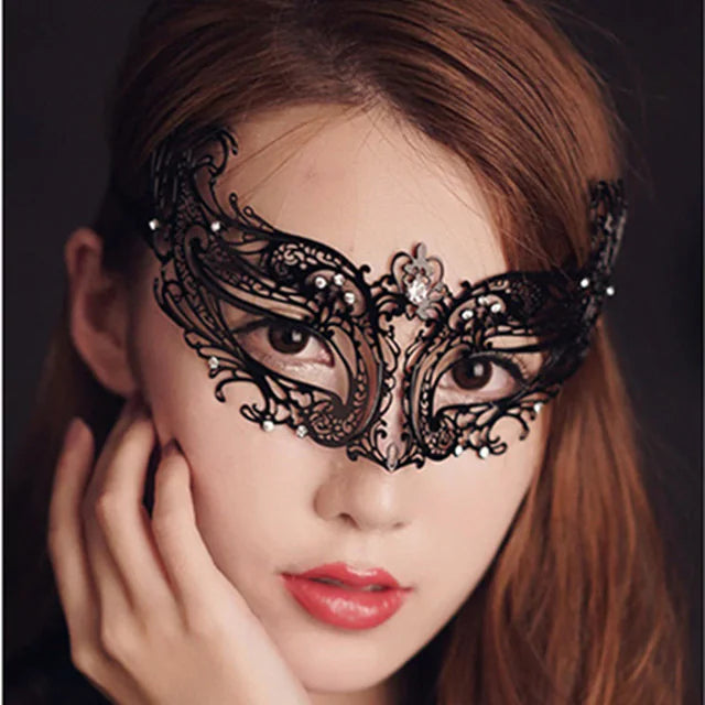 Lace Hollow Eye Mask for Parties and Nightclubs